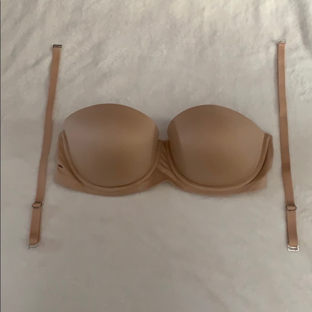 NWOT aerie nude strapless bra